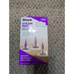 Shark Dirt Grip Microfiber Washable Cleaning Pad Steam Mop NIB